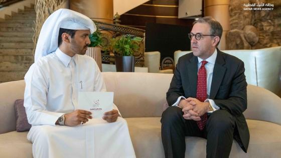 غلادن بابين في حديثه إلى وكالة الأنباء القطرية