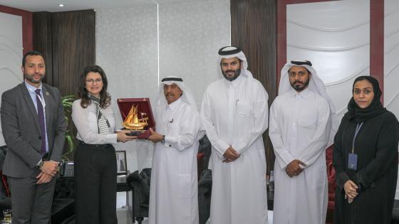 صورة جماعية على هامش الاجتماع