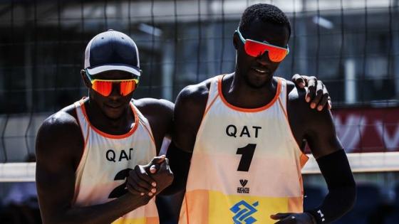 المنتخب القطري للكرة الطائرة الشاطئية