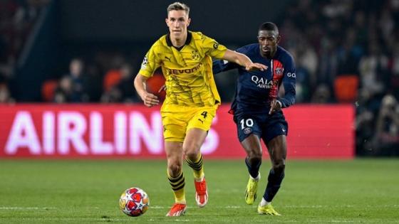 مباراة باريس سان جيرمان وبوروسيا دورتموند