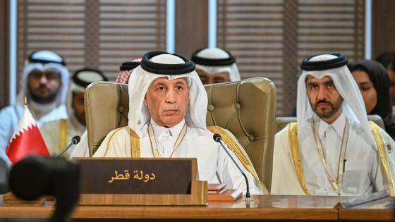 سعادة السيد سلطان بن سعد المريخي وزير الدولة للشؤون الخارجية