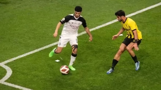 جانب من المباراة