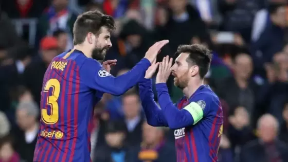 ميسي وبيكيه