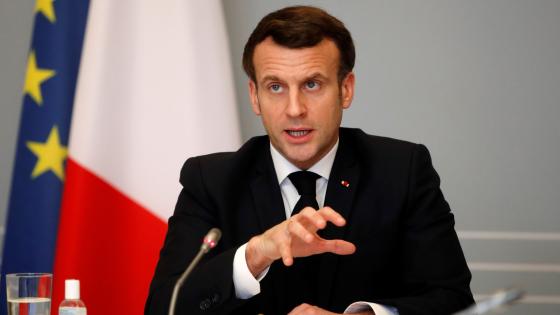 الرئيس الفرنسي إيمانويل ماكرون