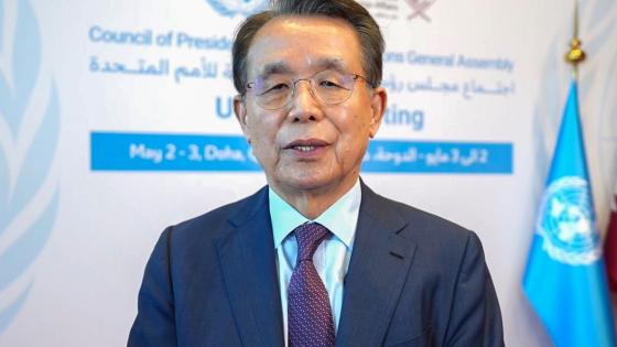 د. هان سونغ سو رئيس مجلس رؤساء الجمعية العامة للأمم المتحدة