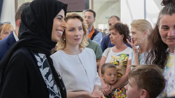 لطالما بذلت قطر جهودا كبيرة للم شمل الأسر الأوكرانية