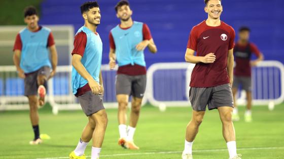 من تدريبات منتخبنا الوطني لكرة القدم