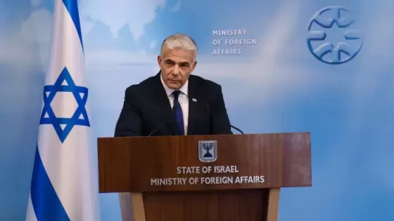 زعيم المعارضة الإسرائيلية يائير لبيد