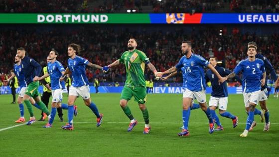 لاعبو منتخب إيطاليا