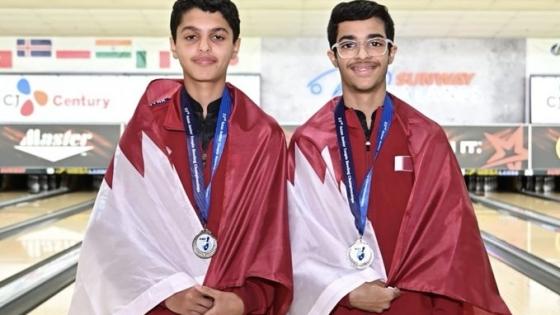 الثنائي القطري إبراهيم المريخي وطلال المري