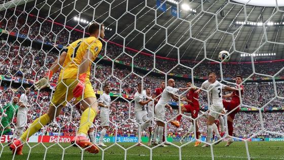 لقطة من المباراة