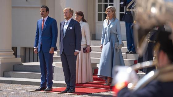 جانب من زيارة سمو الأمير لهولندا