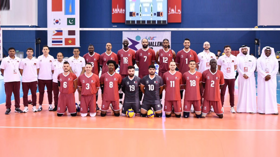 المنتخب القطري للكرة الطائرة