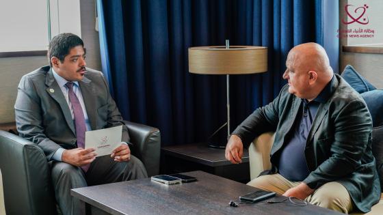 جانب من المقابلة