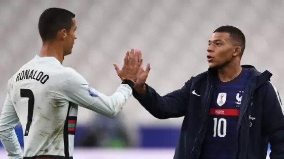 كيليان مبابي وكريستيانو رونالدو