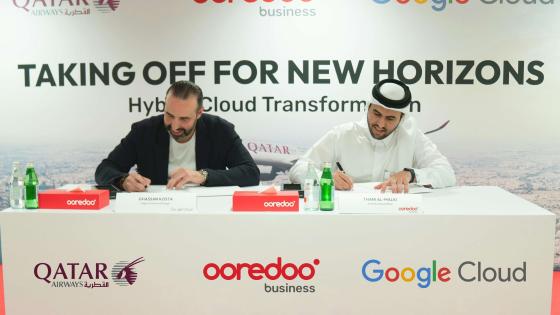 جانب من توقيع اتفاق الشراكة