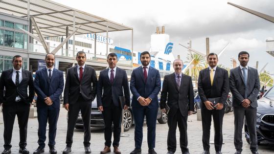 صورة جماعية للوفد