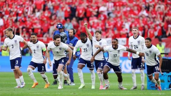 مباراة إنجلترا ضد سويسرا