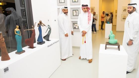 جانب من افتتاح المعرض