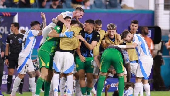 لاعبو الأرجنتين