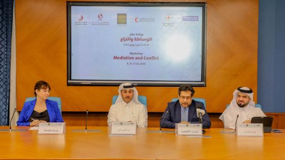 جانب من الورشة