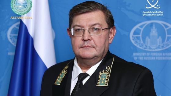 سعادة السفير الروسي السيد دميتري نيكولايفيتش دوغادكين