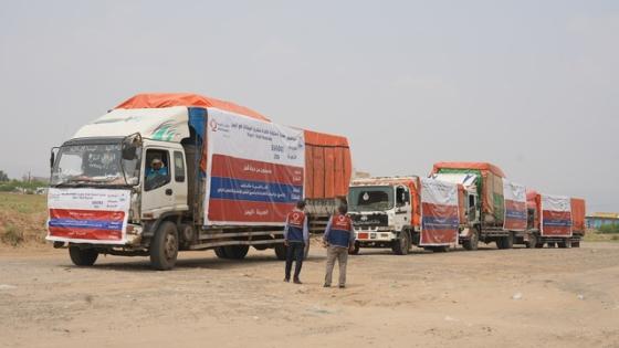 مساعدات قطر الخيرية لمتضرري الفيضانات في اليمن