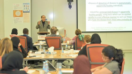 جانب من الورشة