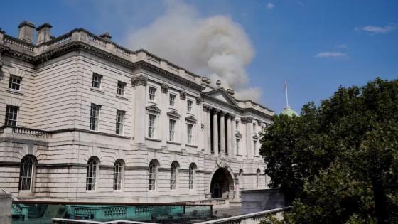 جانب من الحريق