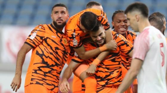 جانب من المباراة