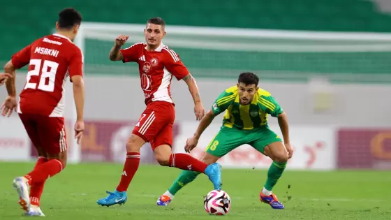 جانب من المباراة