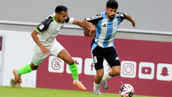 جانب من المباراة