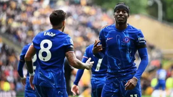 جانب من المباراة