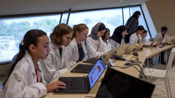 جانب من المخيم