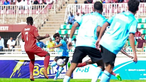 مباراة الزمالك والشرطة الكيني