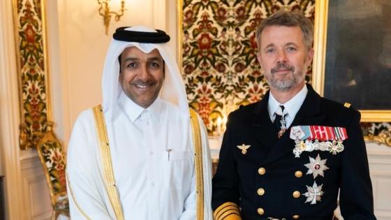 جانب من تسليم أوراق الاعتماد