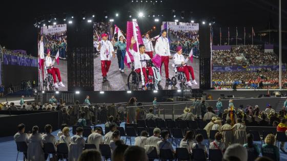 حفل افتتاح دورة الألعاب البارالمبية