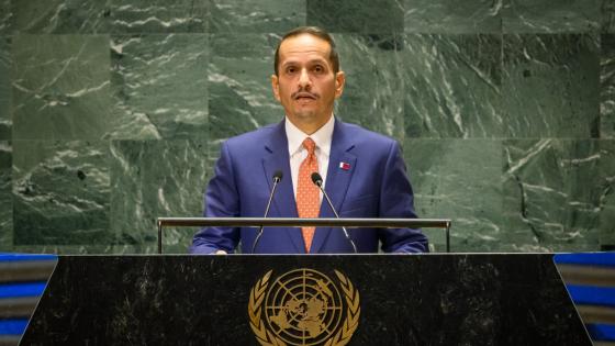 معالي الشيخ محمد بن عبدالرحمن بن جاسم آل ثاني رئيس مجلس الوزراء وزير الخارجية