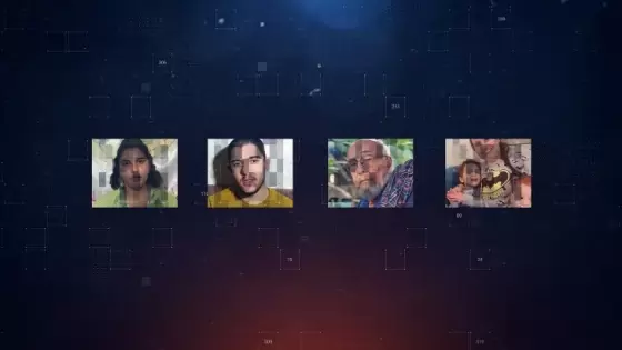 لقطة من الرسالة المصورة التي نشرتها كتائب القسام