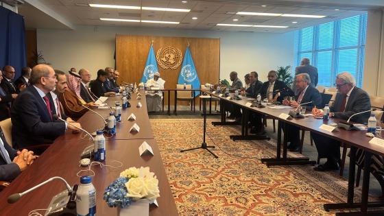 جانب من الاجتماع