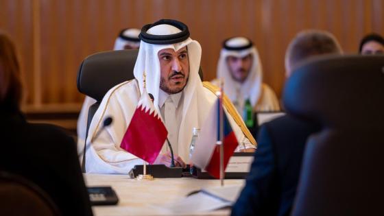 سعادة الشيخ محمد بن حمد بن قاسم آل ثاني وزير التجارة والصناعة