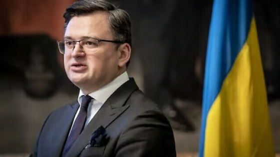 وزير الخارجية الأوكراني دميتري كوليبا