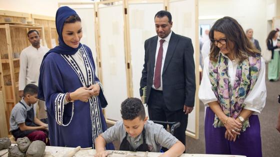 جانب من الزيارة