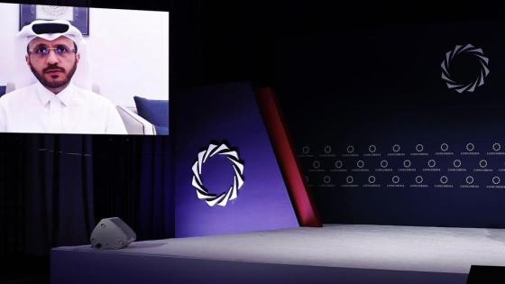 جانب من مشاركة المتحدث الرسمي لوزارة الخارجية