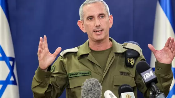 المتحدث باسم جيش الاحتلال الإسرائيلي دانيال هاغاري
