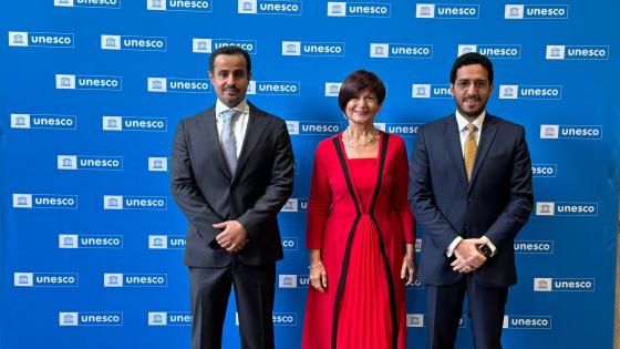 جانب من المشاركة القطرية في الاحتفال