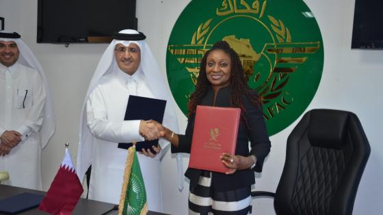 جانبب من توقيع مذكرة التفاهم