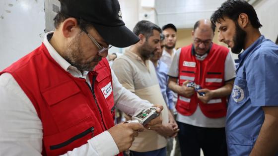 الهلال الأحمر القطري في شمال سوريا