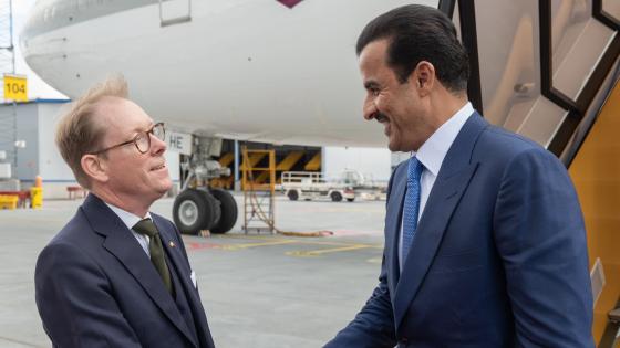 جانب من استقبال سمو الأمير