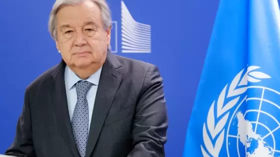 الأمين العام للأمم المتحدة أنطونيو غوتيريش